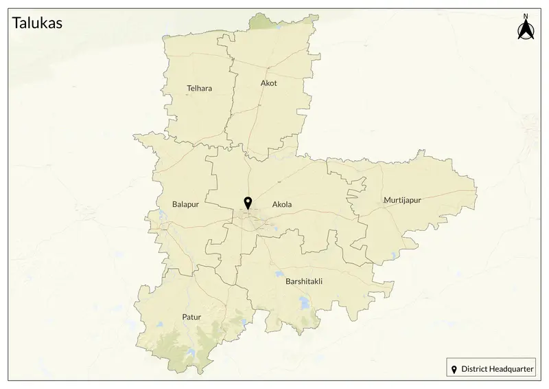 Akola Talukas