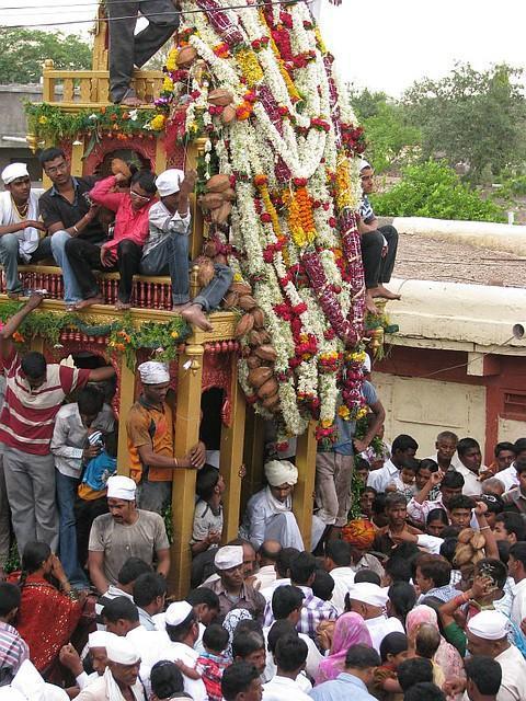 The Rath of the Godad Maharaj Rath Yatra  (Source: CKA Archives)