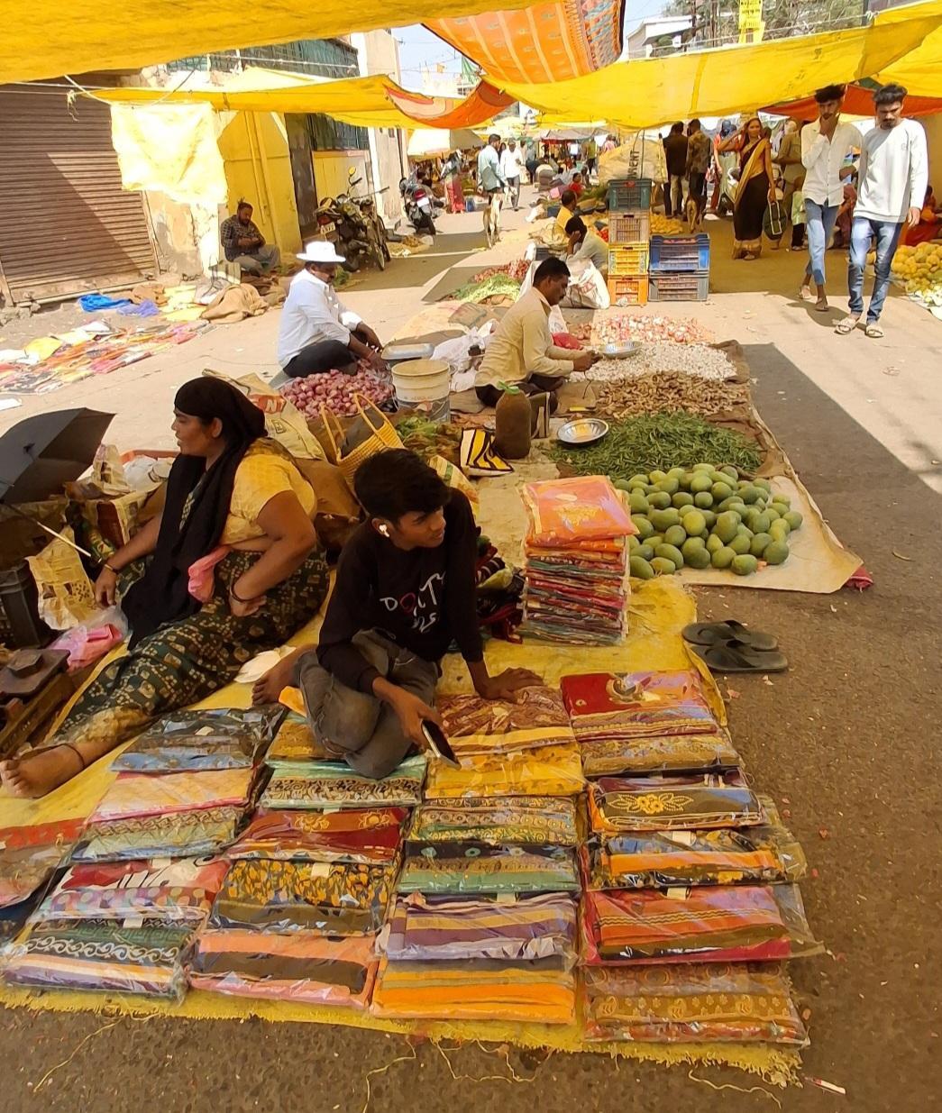 Glimpses from Mangalvar Bazaar, April 2024.  (Source: CKA Archives)