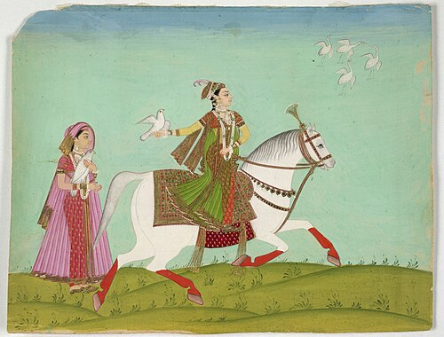 An 18th-century portrayal of Chand Bibi, the warrior queen who served as regent for two Deccan sultanates. In 1595, she famously defended the Ahmadnagar Sultanate against a Mughal siege, navigating court politics and imperial aggression during a time of much upheaval.