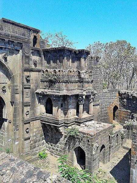 Partial view of the entrance gate of the Narnala Fort[11]