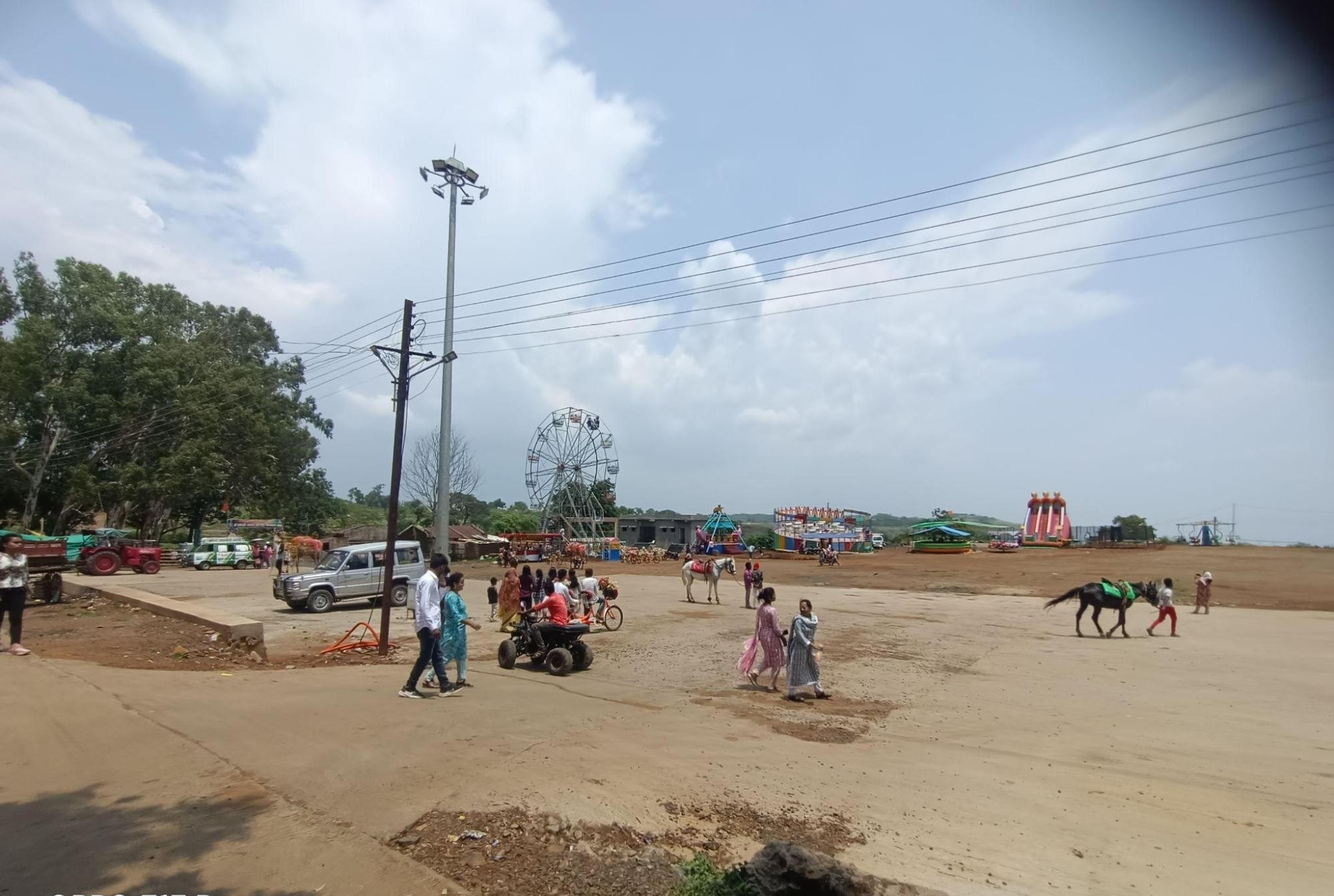 A vast open ground around Devi Point, where melas are held. (Source: CKA Archives)