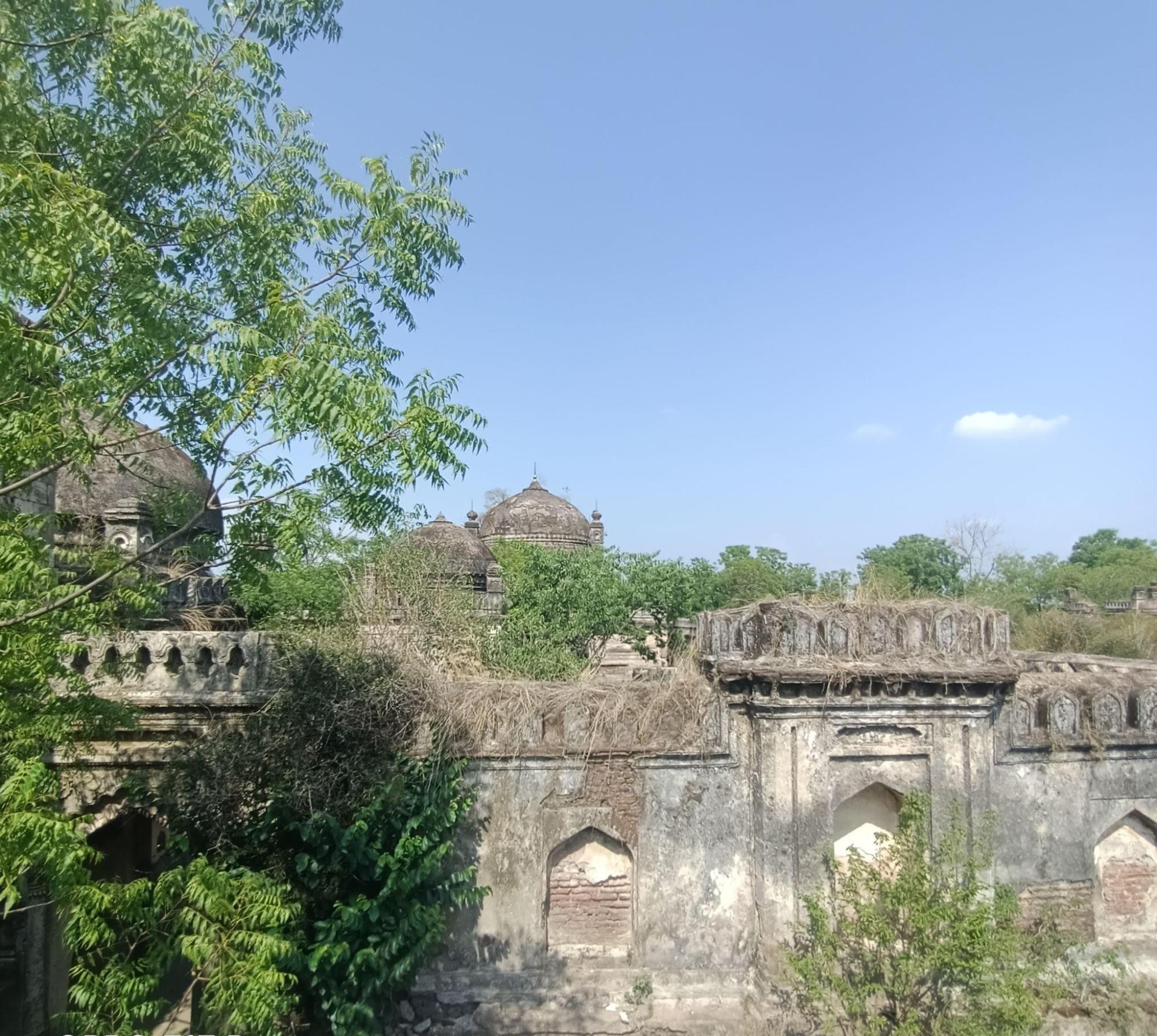 Despite the wear of time, the dome’s elegance endures as a testament to its Persian-influenced architecture. (Source: CKA Archives)