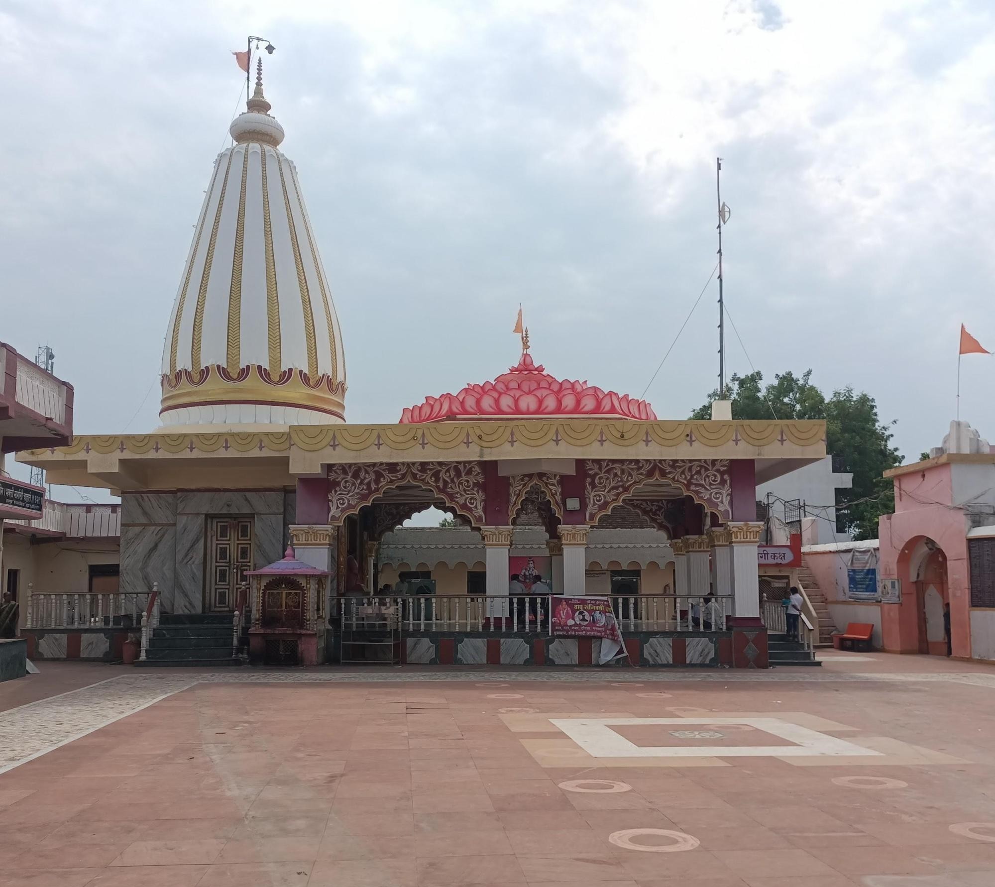 Jagdamba Devi Mandir in Anjangaon, Melghat. (Source: CKA Archives)