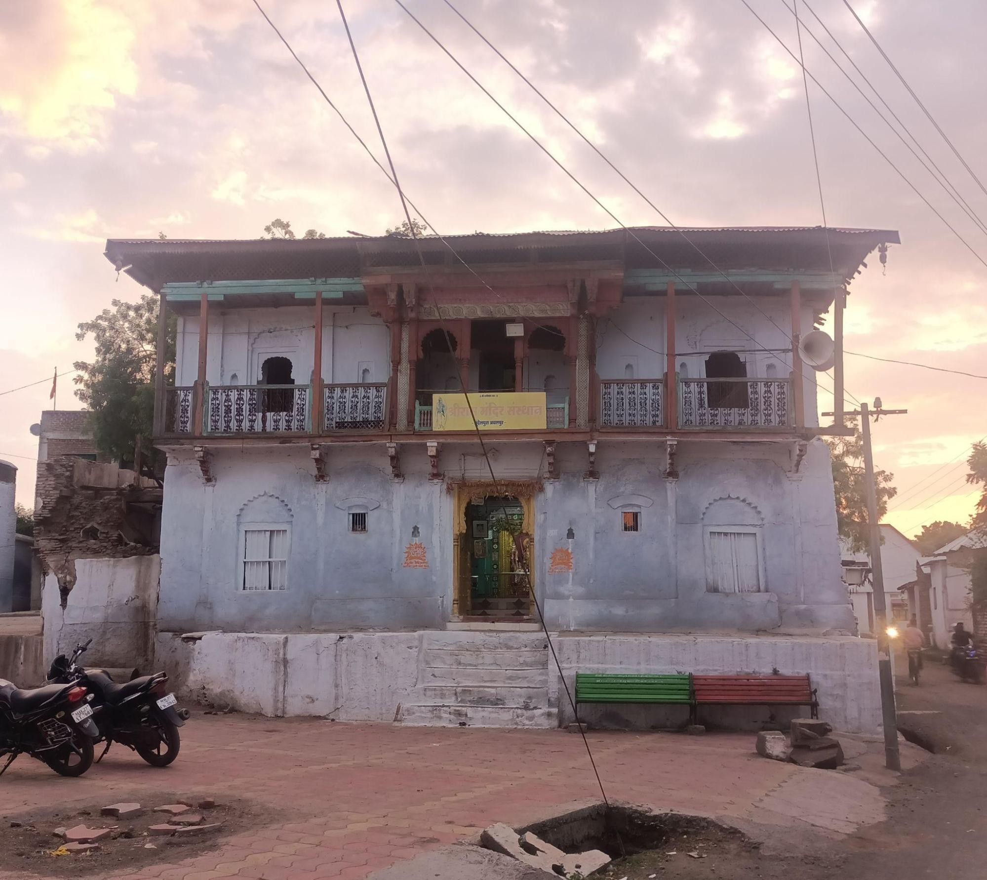 The stunning architecture of the Ram Mandir at Bundelpura, Amravati. (Source: CKA Archives)