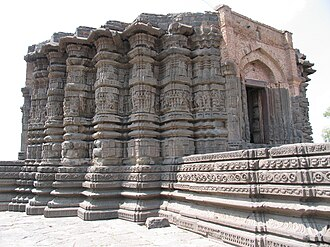 The beautiful carvings of the Daitya Sudan Mandir, Lonar, Buldhana.[1]