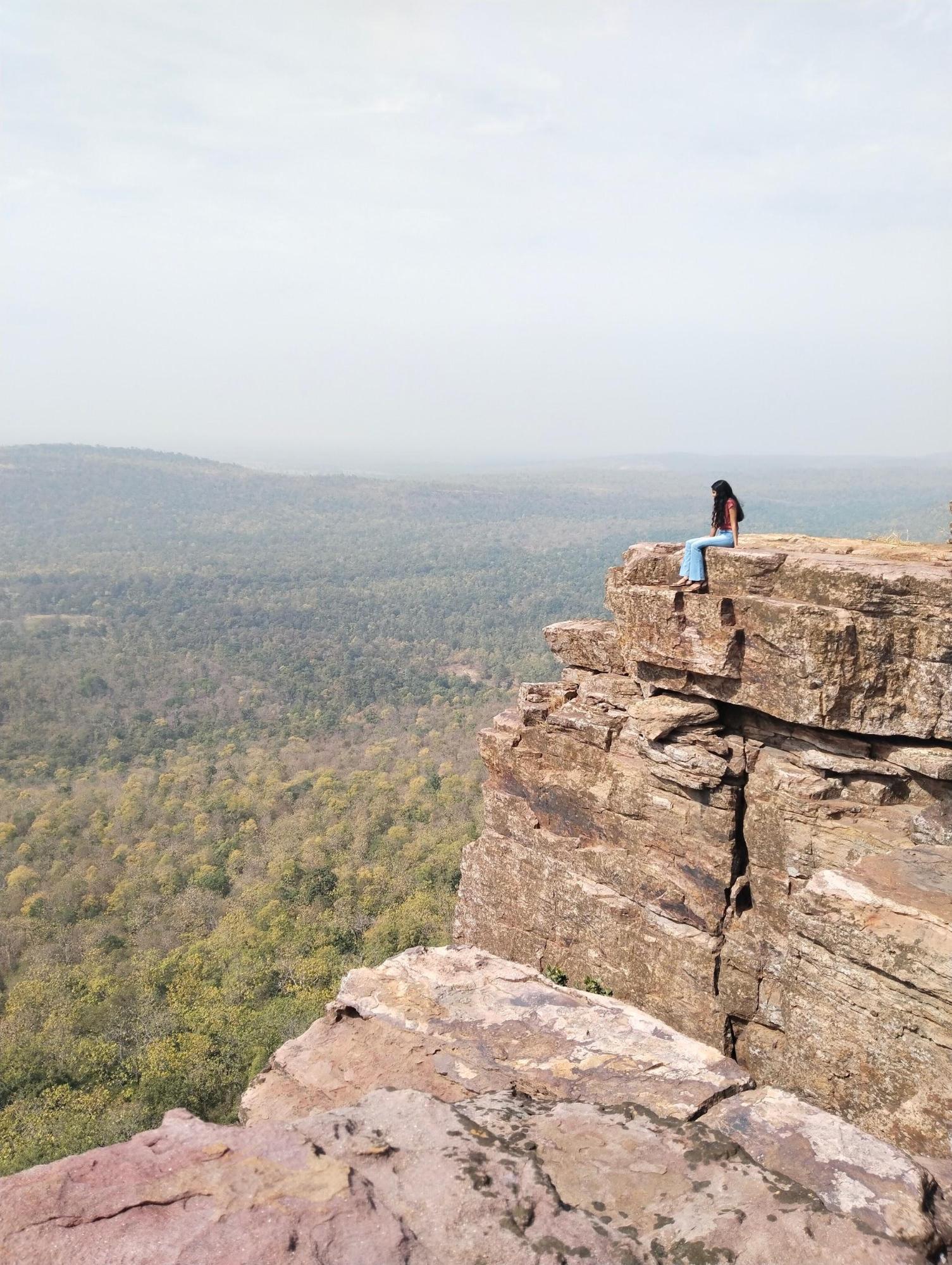 View from the top of seven sisters hills, Chandrapur(Source: CKA Archives).