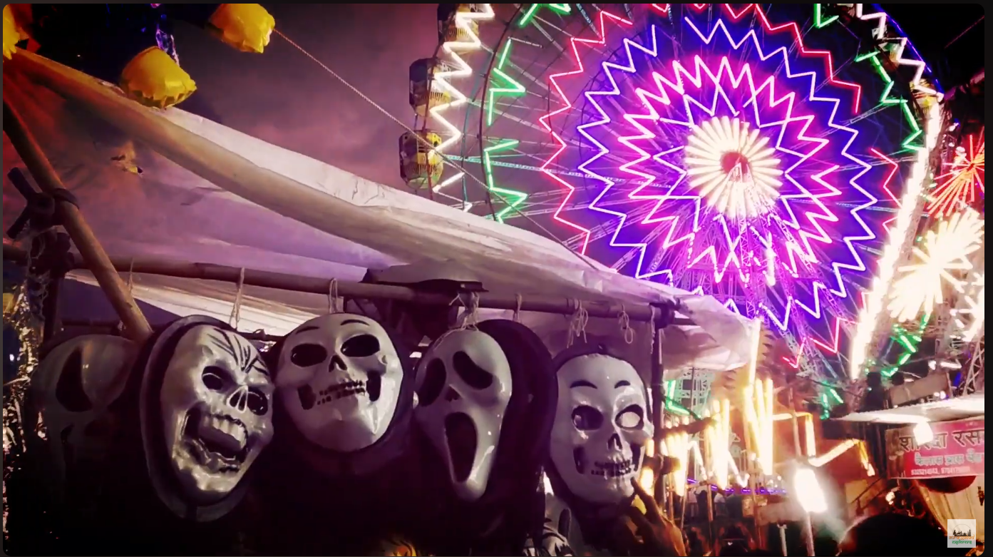 Mask stall at the Karnapur Jatra[3]