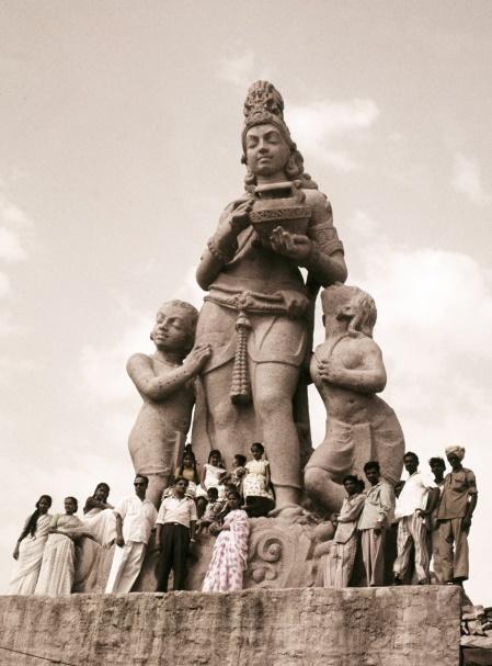 The Chambal Monument, sculpted by Ram Sutar.[3]