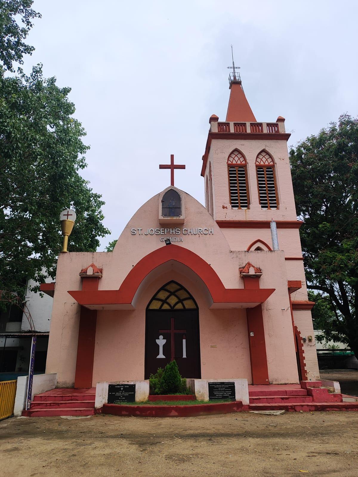 Saint Joseph’s Church in Gondia (Source: CKA Archives)