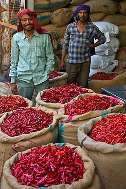One of the vendors at Keshori mirchi market (Source: CKA Archives)