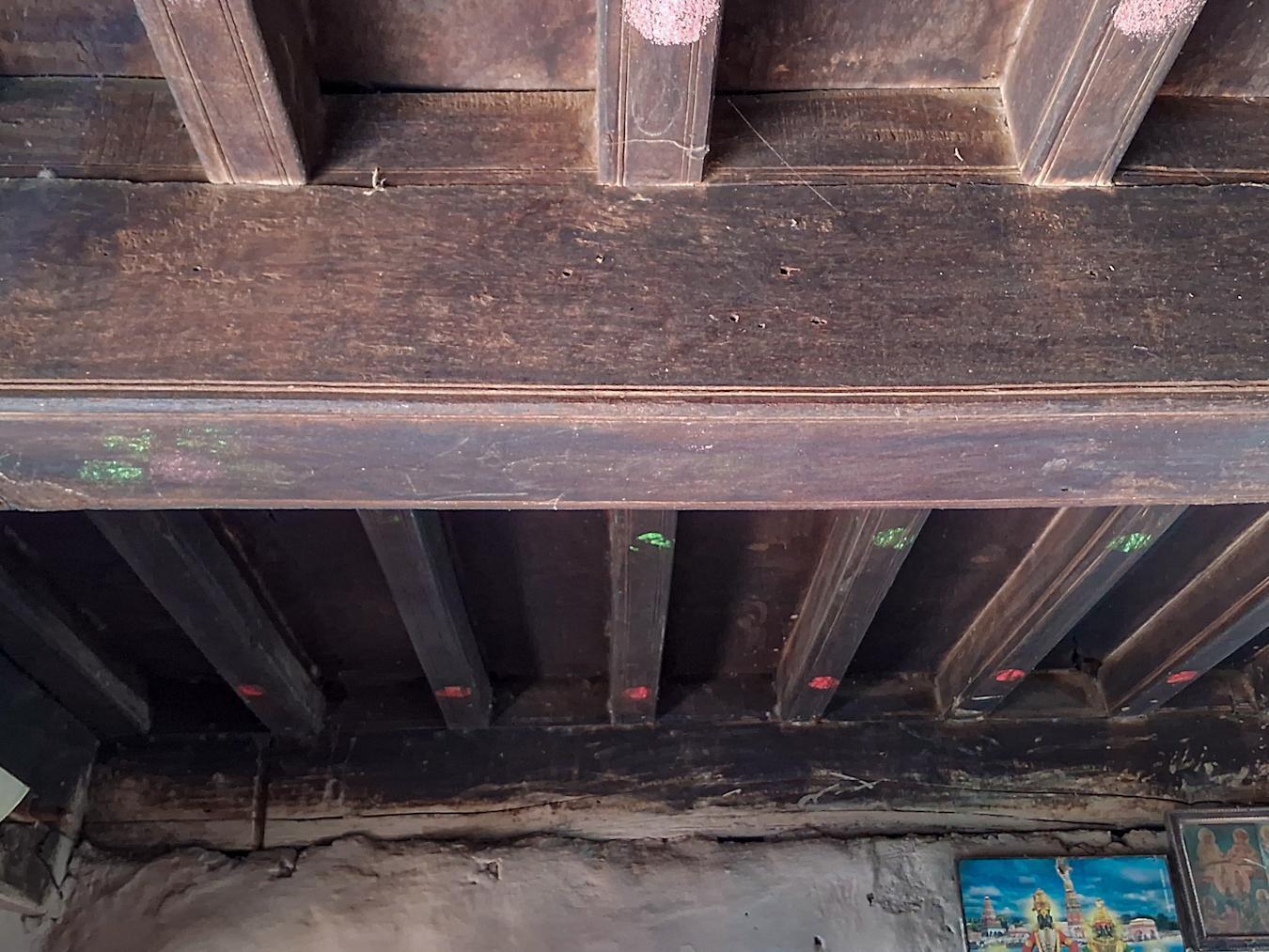 The ceiling of the house is made of wood. (Source: CKA Archives)