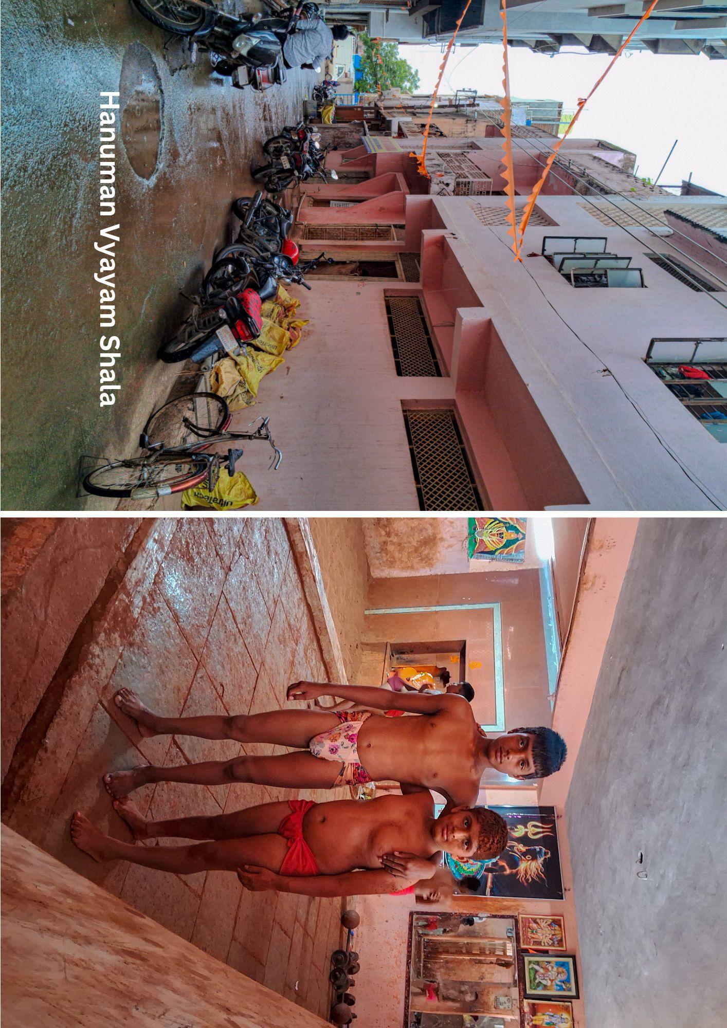 Established by Pandurang Lunge in 1960, this Vyayam Shala has produced notable wrestlers,(Source: CKA Archives).