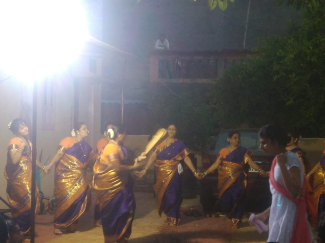 Women dancing in Manglagaur,  (Source: CKA Archives).