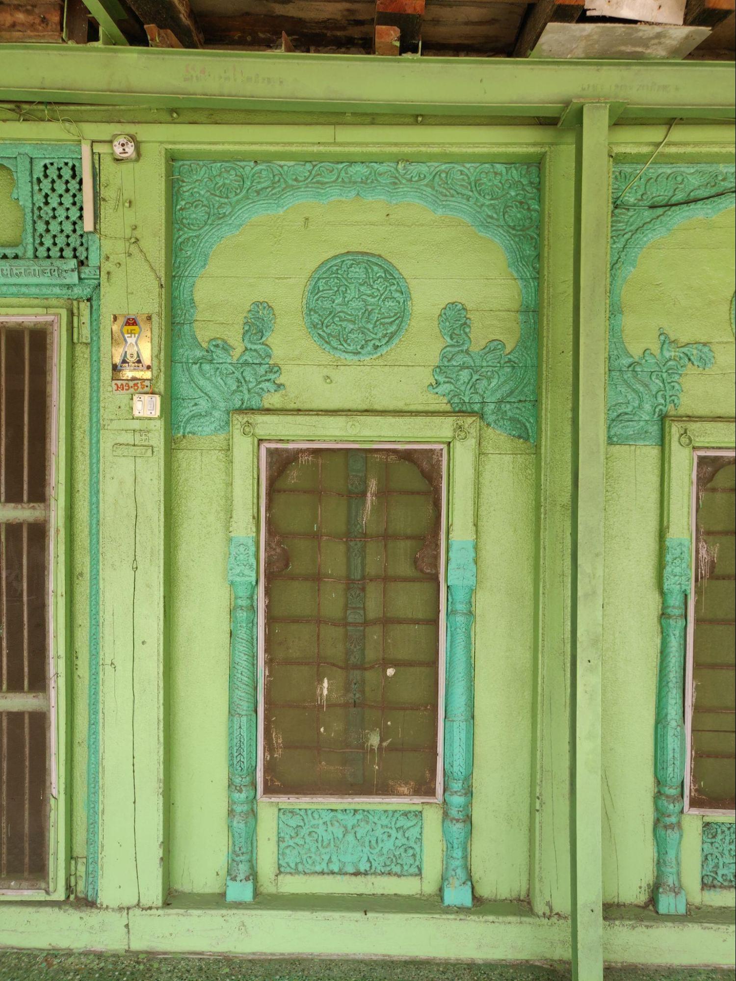 Window details demonstrates how these openings were crafted to control light while maintaining security. (Source: CKA Archives)