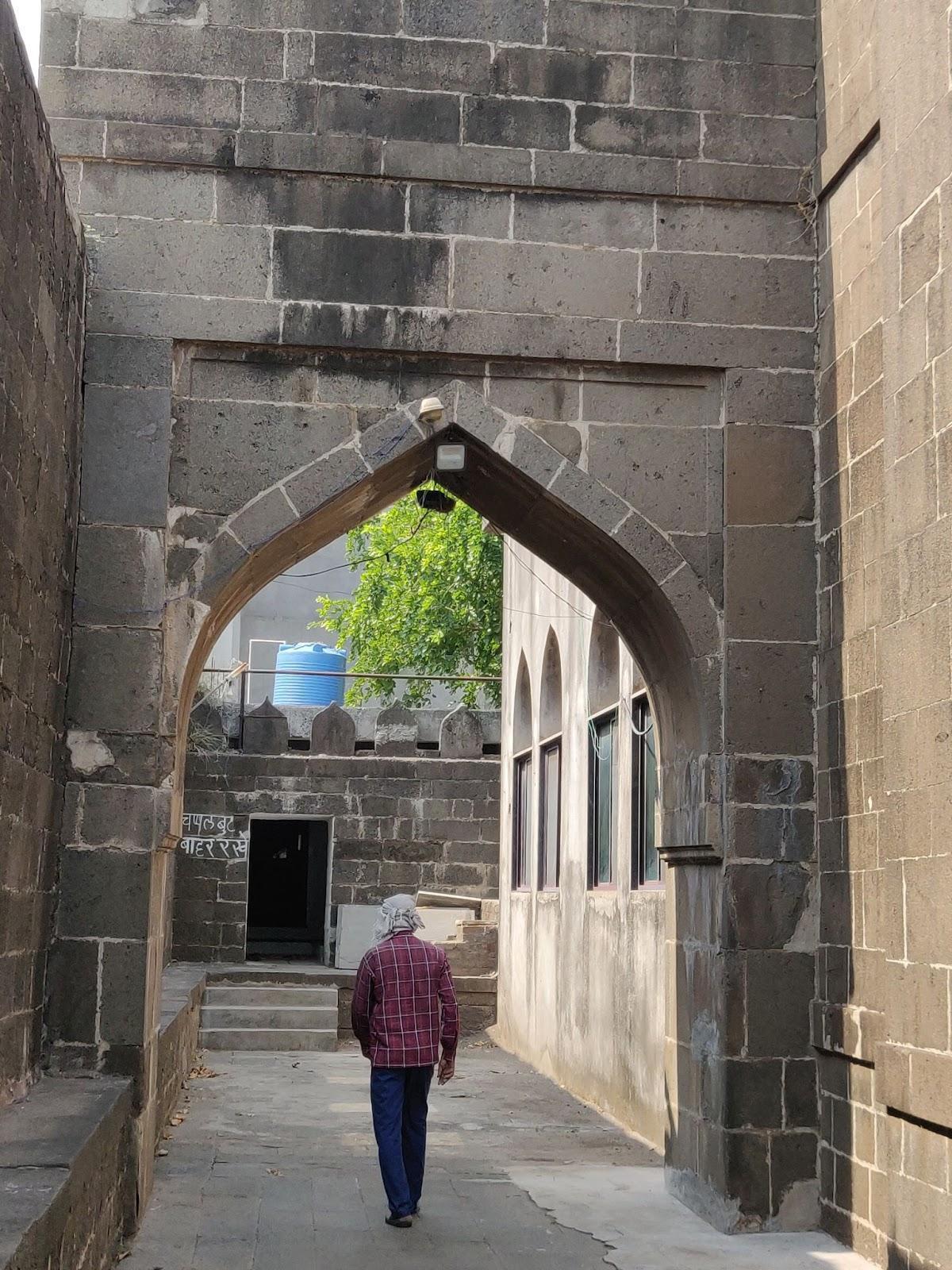 Blocks of Blackstones that were used for the Masjid’s construction, which also give it its name (Source: CKA Archives)