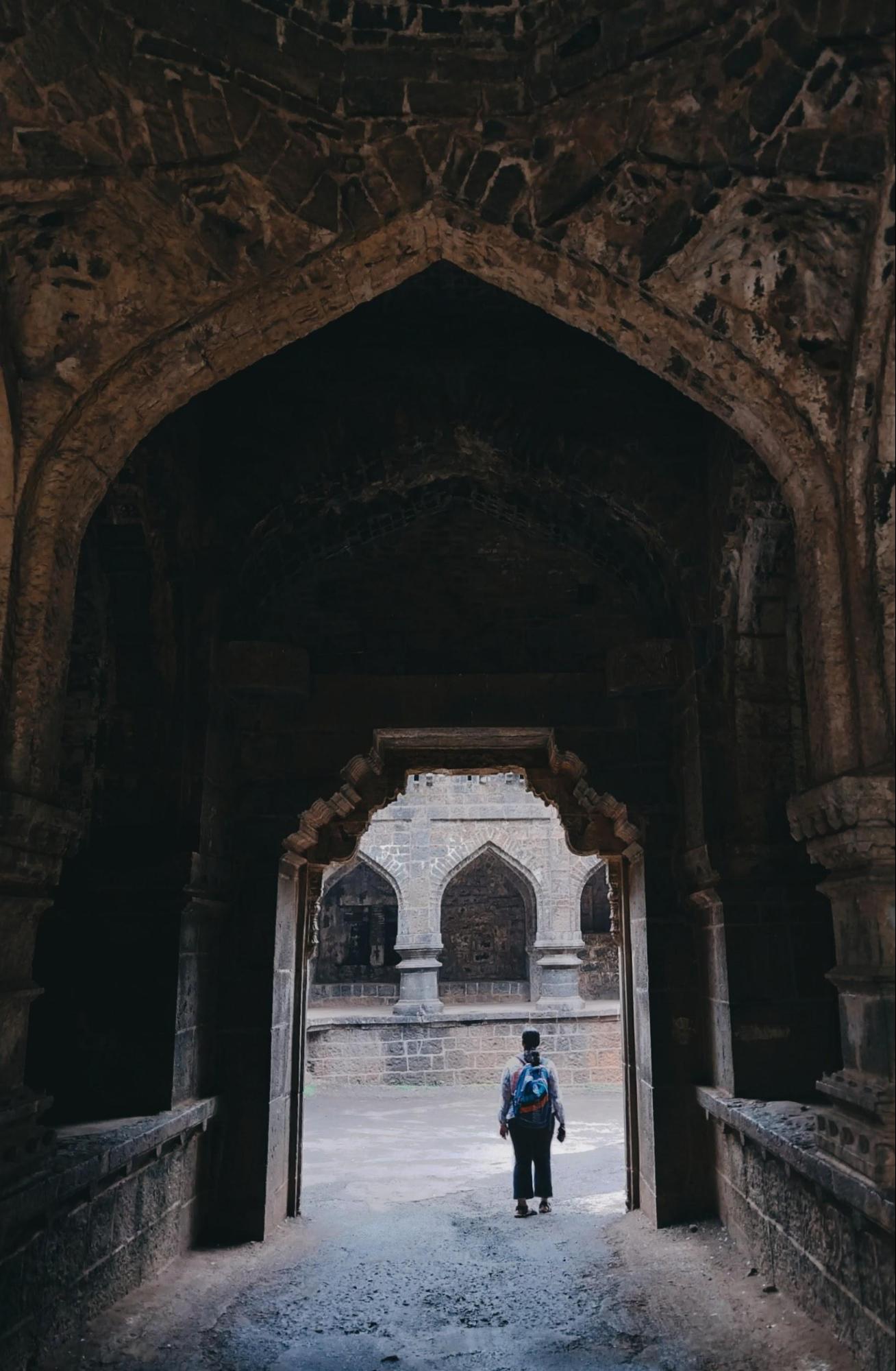 Passage that leads to Teen Darwaja.(Source: CKA Archives)