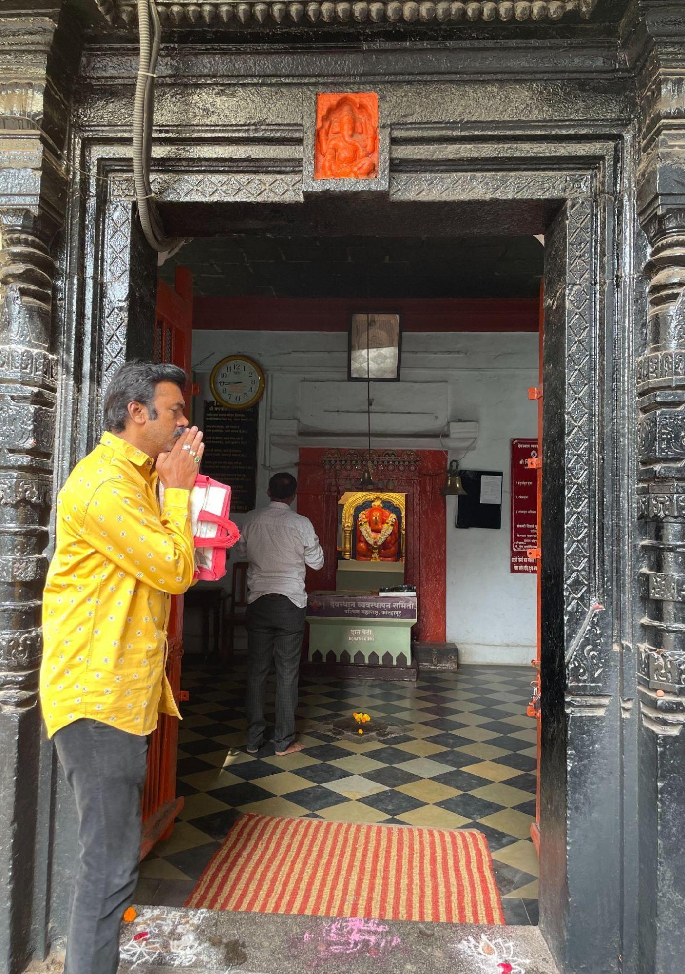 The garbhagriha of theBinkhambi Mandir.(Source: CKA Archives)