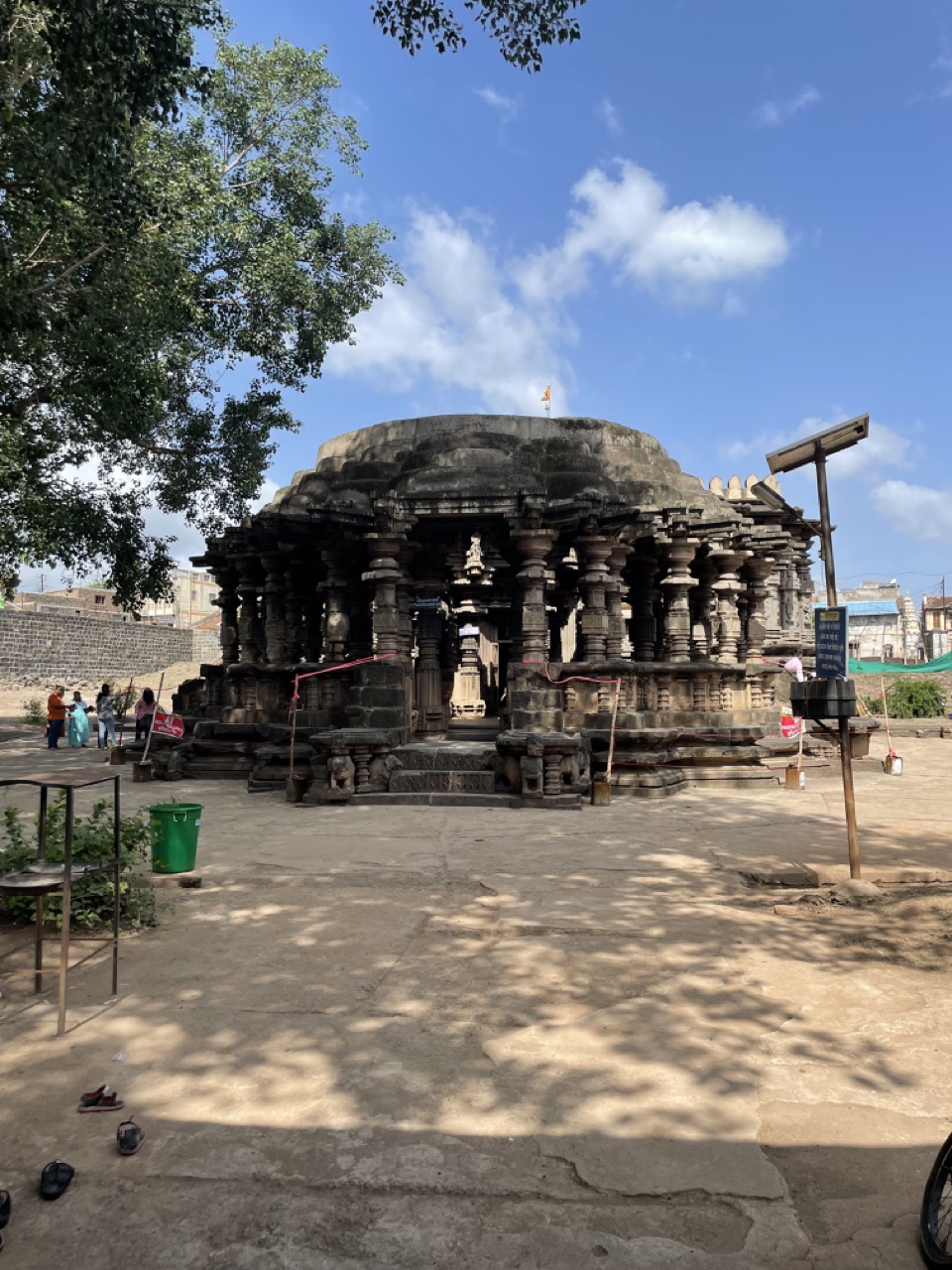 Kopeshwar Mandir in Khidrapur, Kolhapur districtis a World Heritage site and often dubbed by many as the “Khajuraho of Maharashtra” that lies at the border of  Maharashtra and Karnataka. It wasexpanded under Shilahara ruler Bhoja II and is noted for its double sanctum and intricate stone carvings.(Source: CKA Archives)