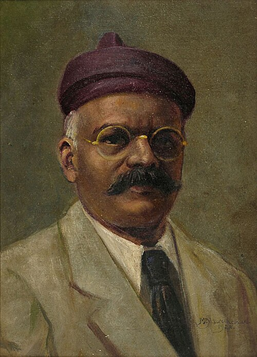Mahadev Vishwanath Dhurandhar is Artist and educator whose career spanned portraiture, historical painting, and illustration. His works are preserved in collections across India and abroad, and he remains closely associated with Kolhapur’s artistic heritage.