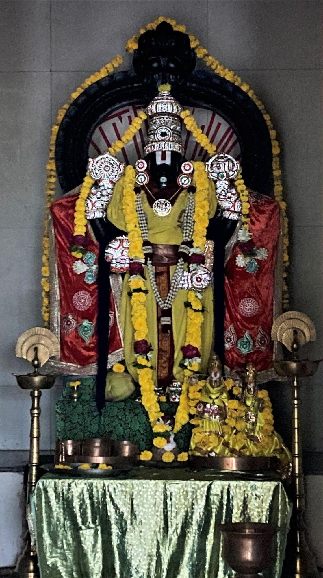 Tirupati Balaji of the Tirupati Balaji Mandir in Latur. (Source: CKA Archives)