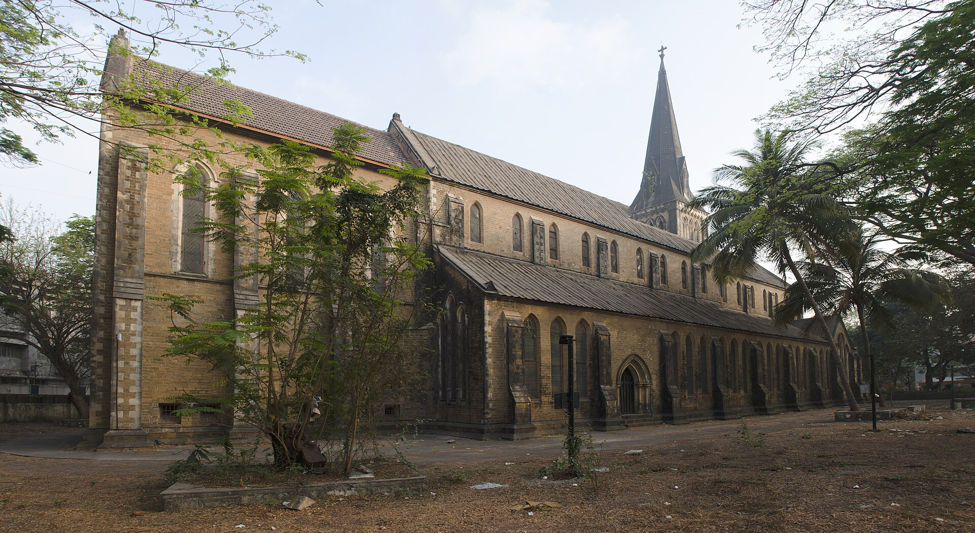 The Afghan Church in Colaba, Mumbai, built in memory of soldiers who died in the First Anglo-Afghan War (1839–42).[1]