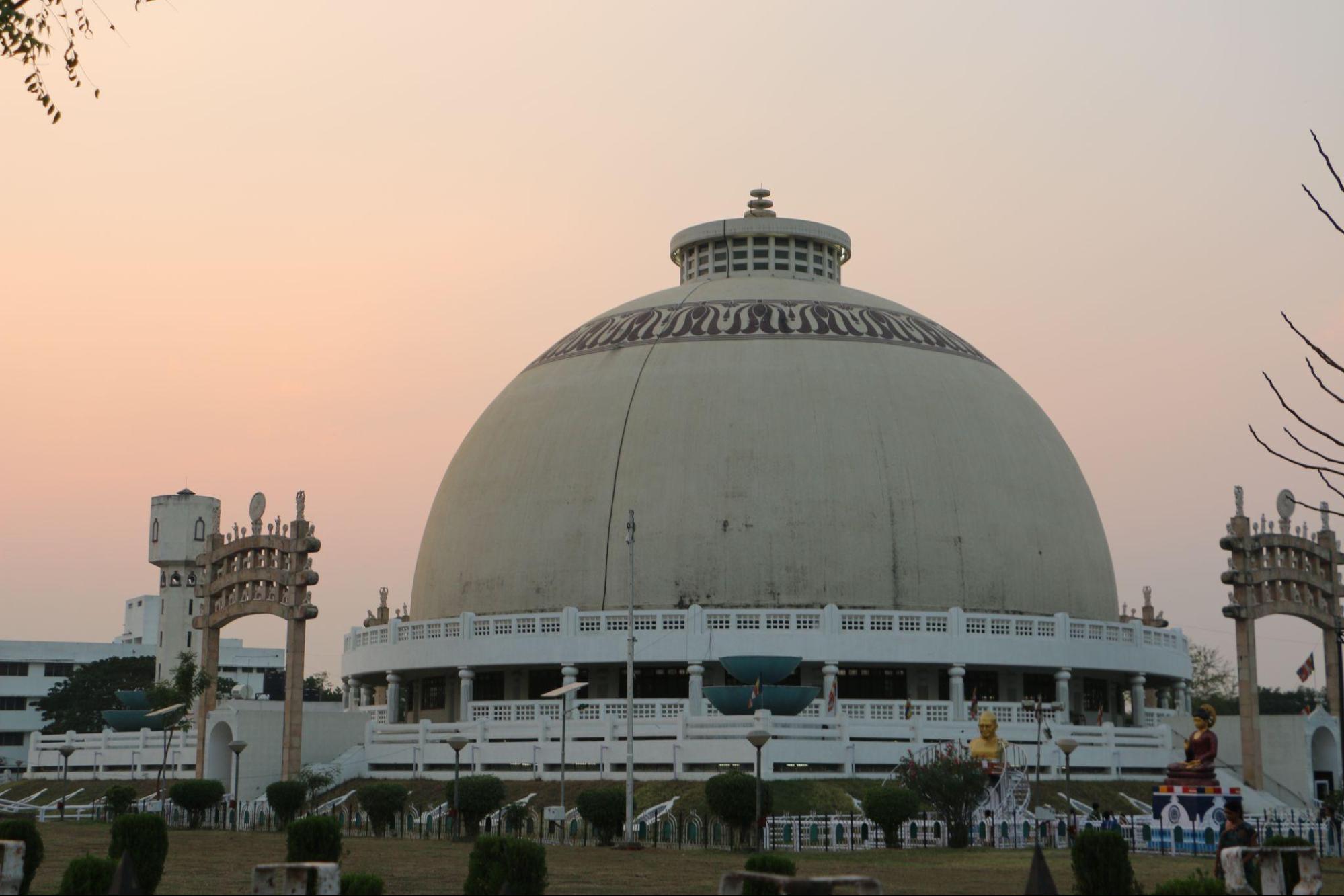 Deekshabhoomi is a sacred monument of Navayana Buddhism located in Nagpur city.[2]