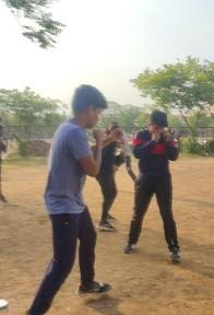 Boxing Training at Reshimbag (Source: CKA Archives)