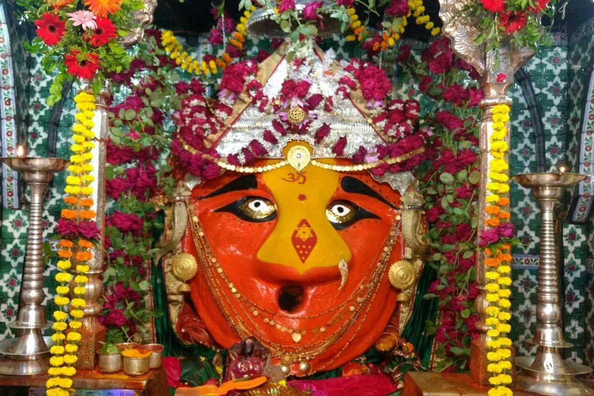 Renuka Mata of the Renuka Mata Mandir in Mahur, Nanded.[10]