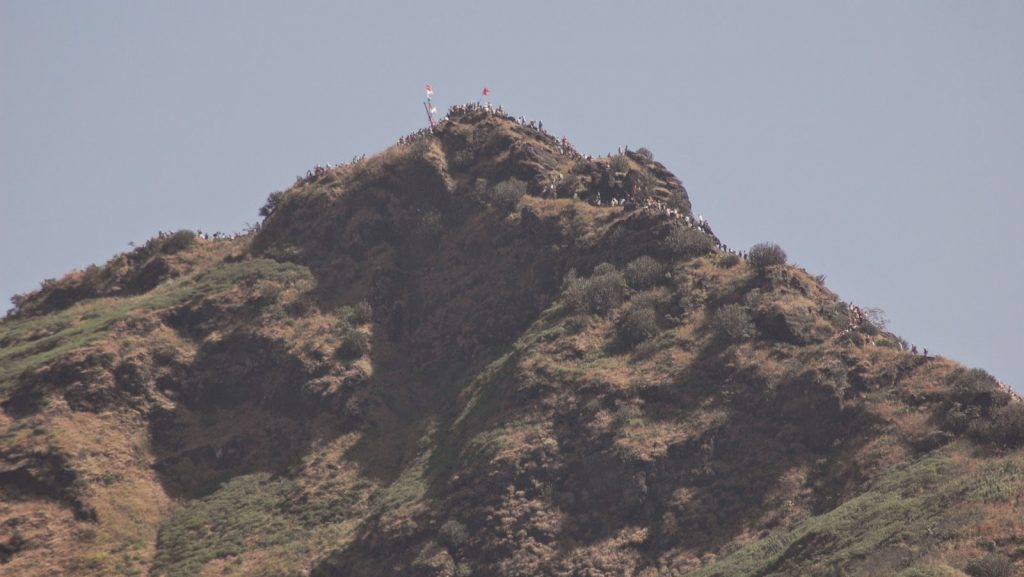 Asthamba Peak in the Satpura mountain range in Nandurbar, believed to be a resting place for Ashwatthama, a warrior from the Mahabharat.[2]