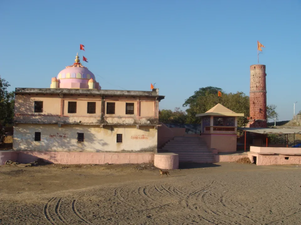 Kedareshwar Mandir in Prakasha, an important religious site, with a unique history linked to a legendary cosmic event.[4]