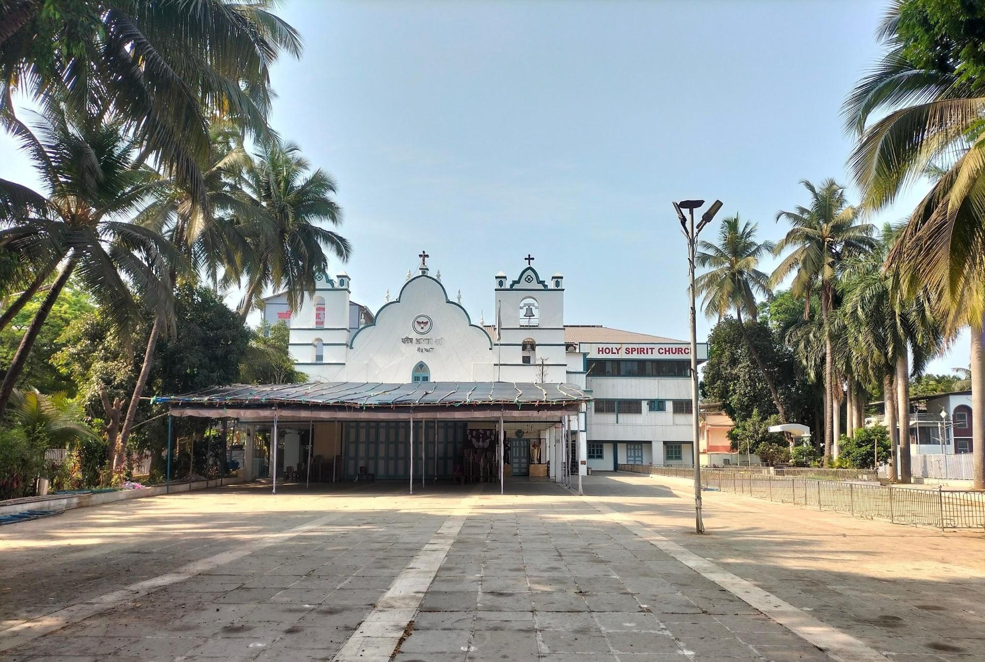 An exterior view of the Holy Spirit Church at Nandakhal in Palghar district. (Source: CKA Archives)