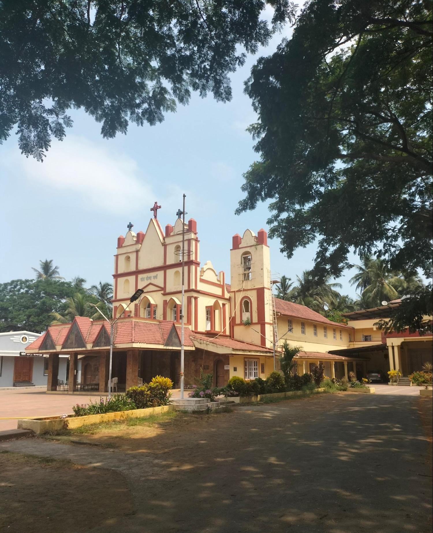 An exterior view of the St. James Church at Agashi in Palghar. (Source: CKA Archives)
