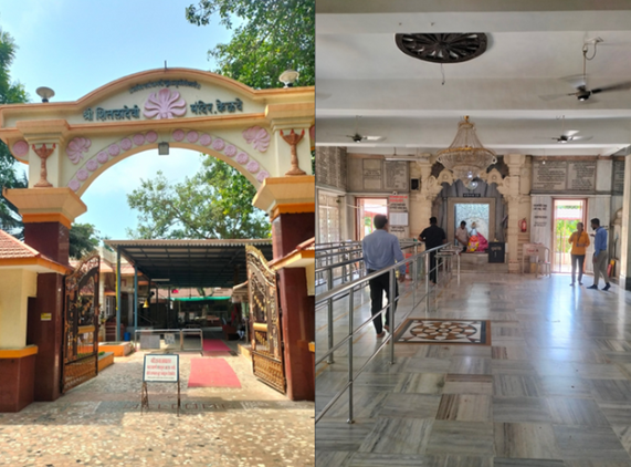 Inside the Shitala Devi Mandir at Kelwa. (Source: CKA Archives)