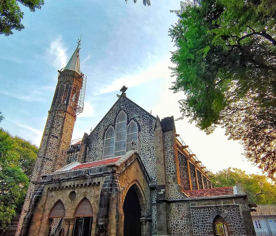 St. Paul’s Church featuring distinctive English Gothic style architecture.[3]
