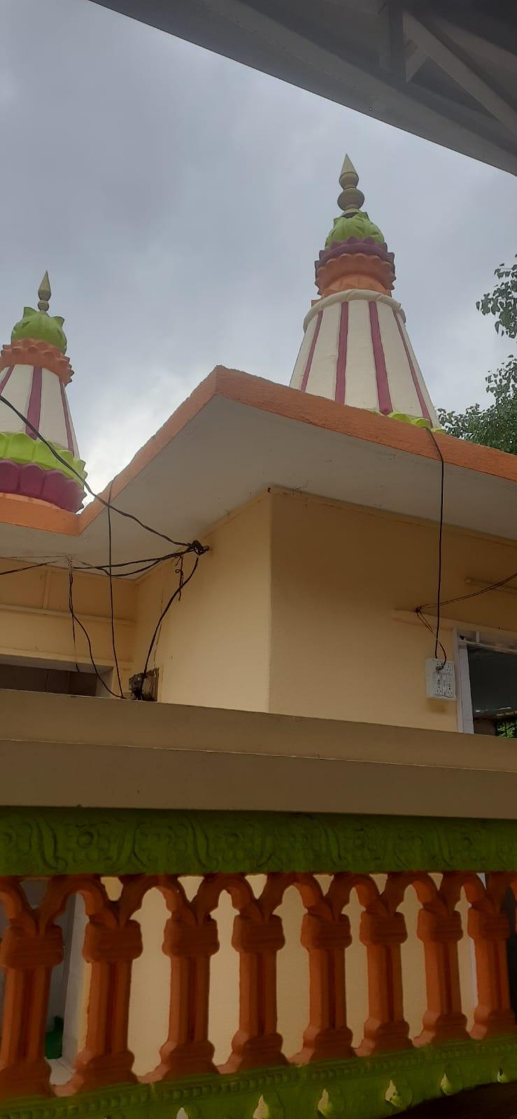 Shikhara of the Mandir, rising above the surrounding landscape. (Source: CKA Archives)