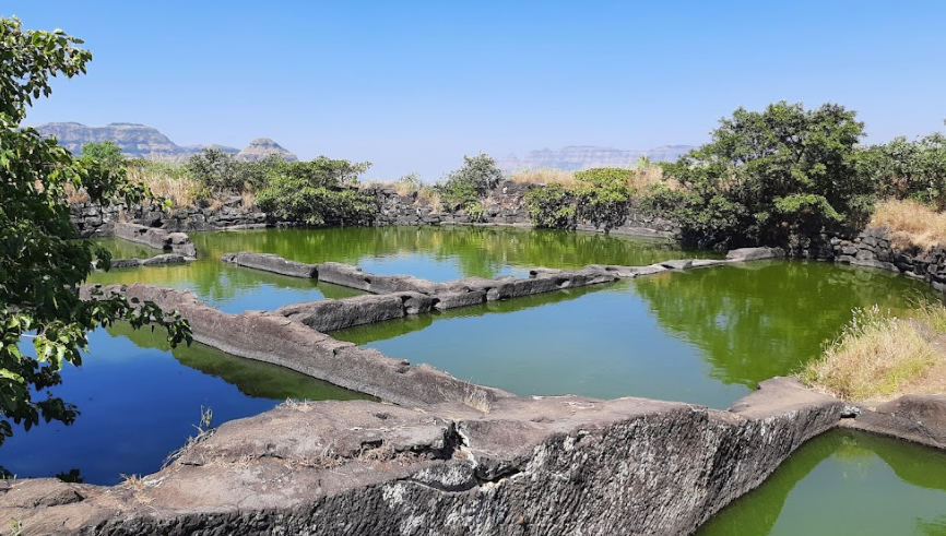 The Saptamatrika tank within the Chavand Fort premises (Source: CKA Archives)