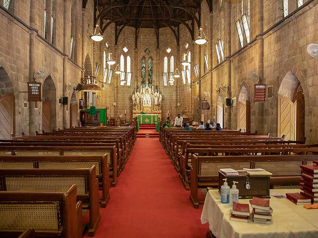 The spacious interior of St. Paul’s Church.[96]