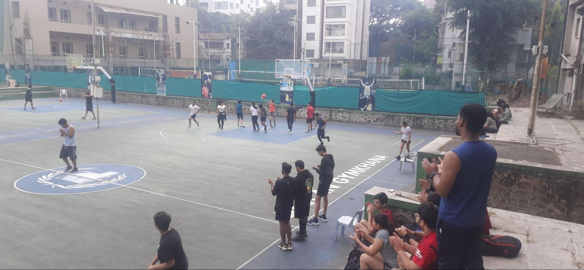 Basketball courts at Deccan Gymkhana.(Source: CKA Archives)