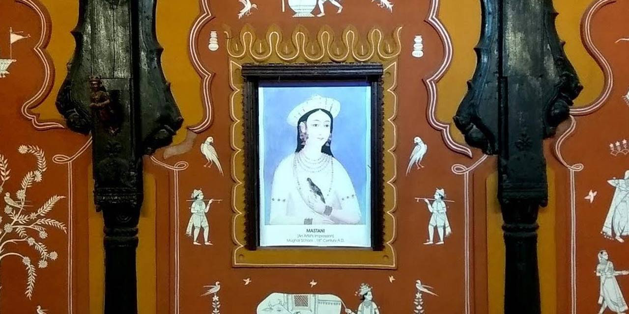 Mastani Mahal, believed to be where Mastani resided here before her marriage to Bajirao.[7]