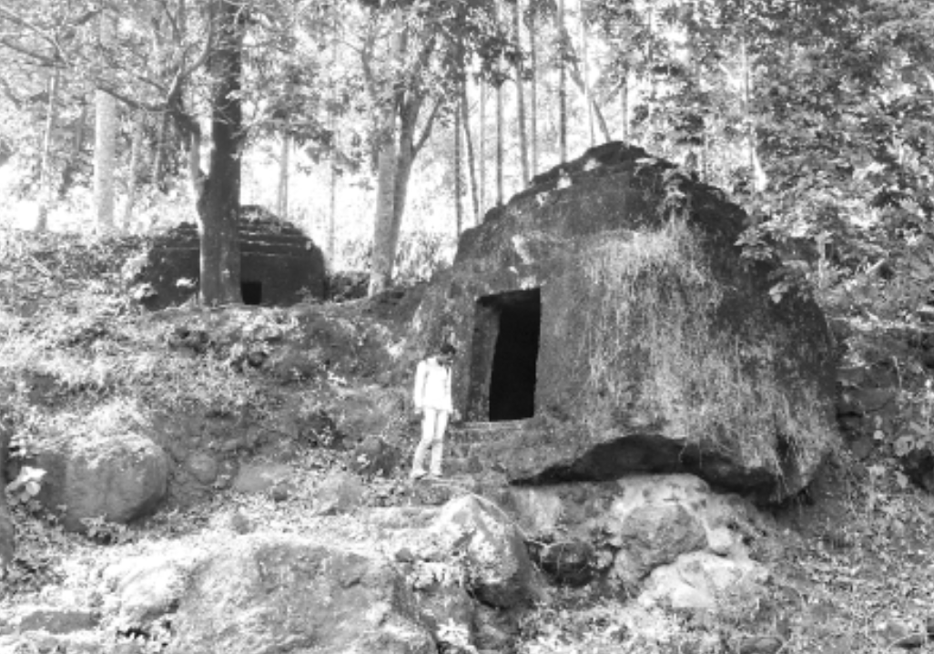 Monolithic Jain Mandirs at Konzar, Ratnagiri. Source: Bulletin of the Deccan College Post-Graduate and Research Institute