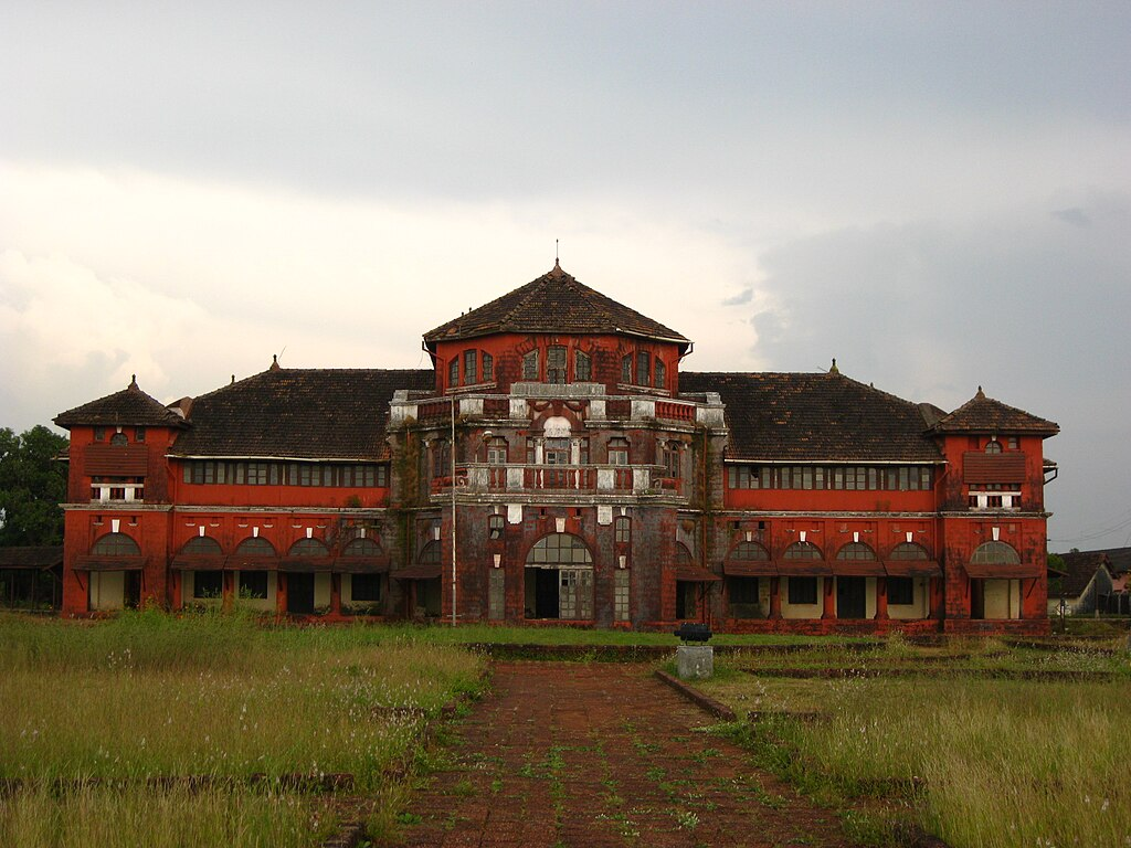 Thibaw Palace in Ratnagiri — built in 1886 to house King Thibaw Min, the last king of Burma, during his exile under British rule.