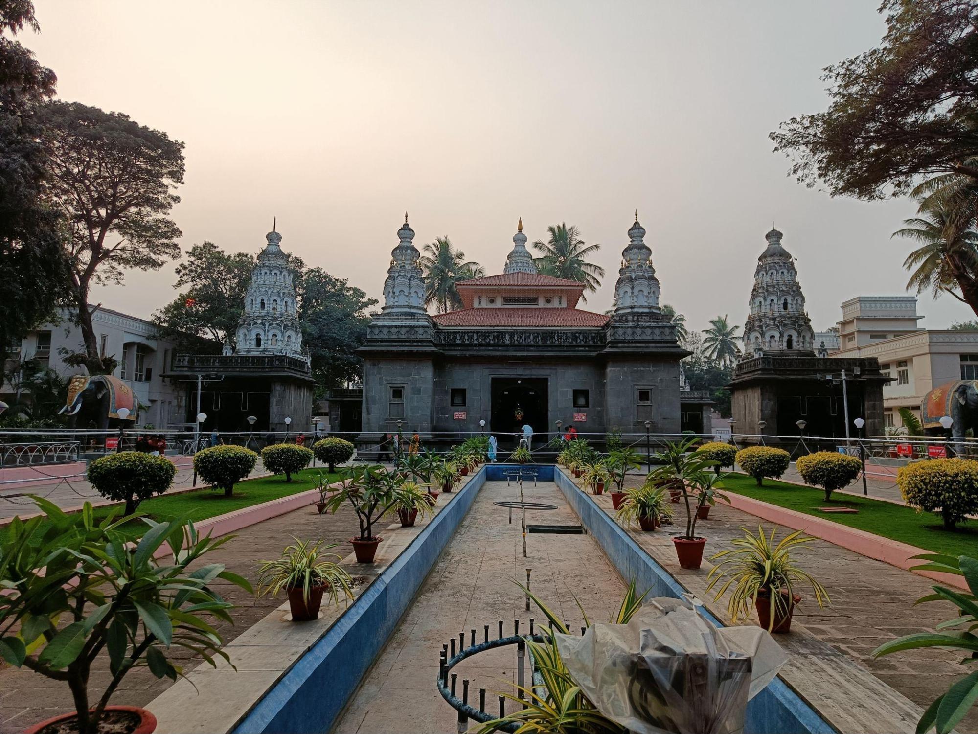 Main Mandir of Shri Ganesh, constructed in black stone in 1843. (Source: CKA Archives)