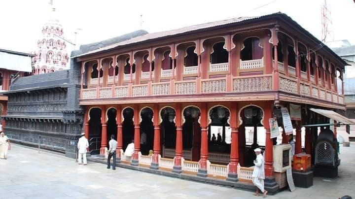 Exterior view of the Bhagwant Mandir in Barshi taluka, Solapur district.[6]