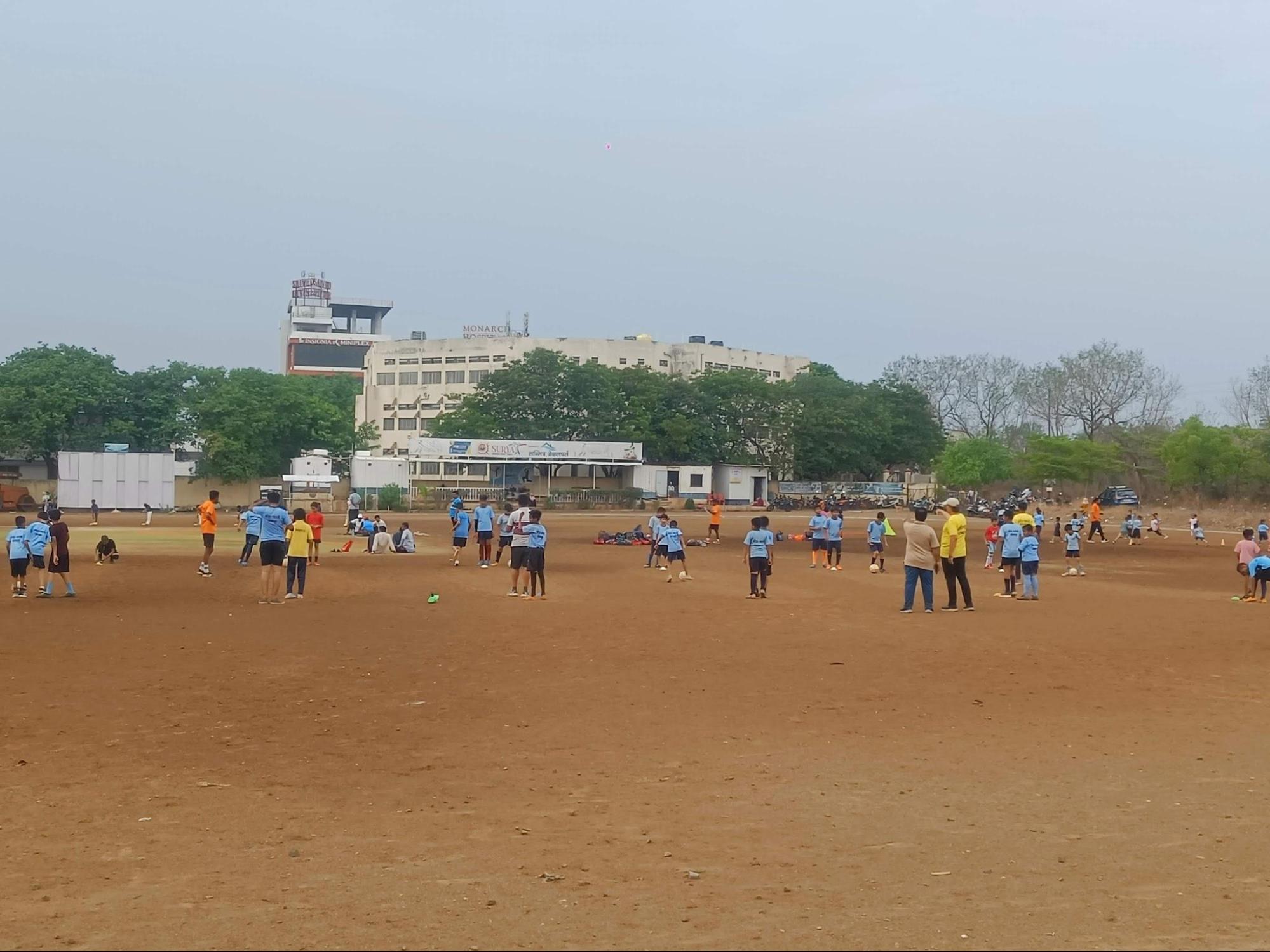 Football training taking place (Source: CKA Archives)