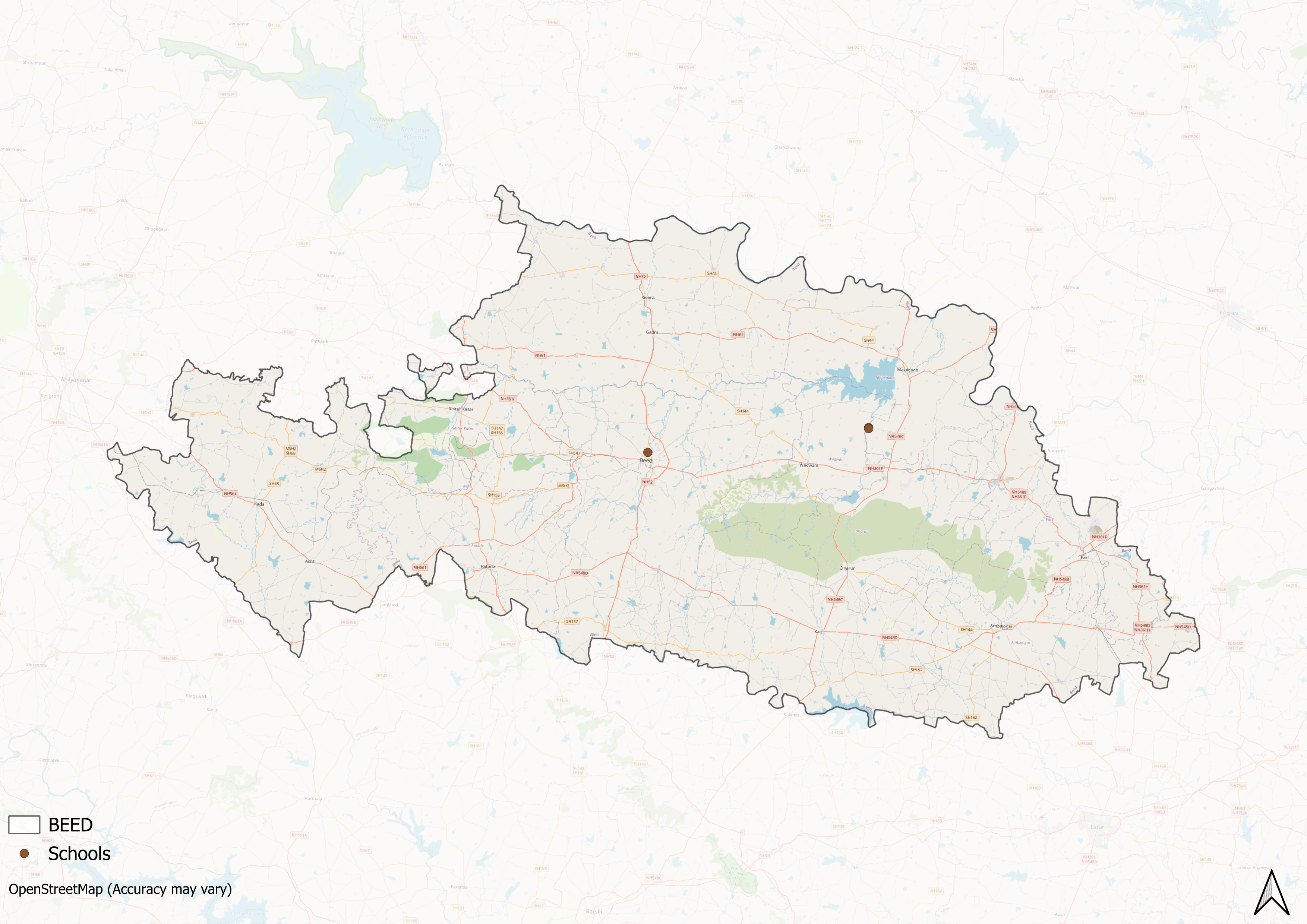 Yogeshwari College, Beed district