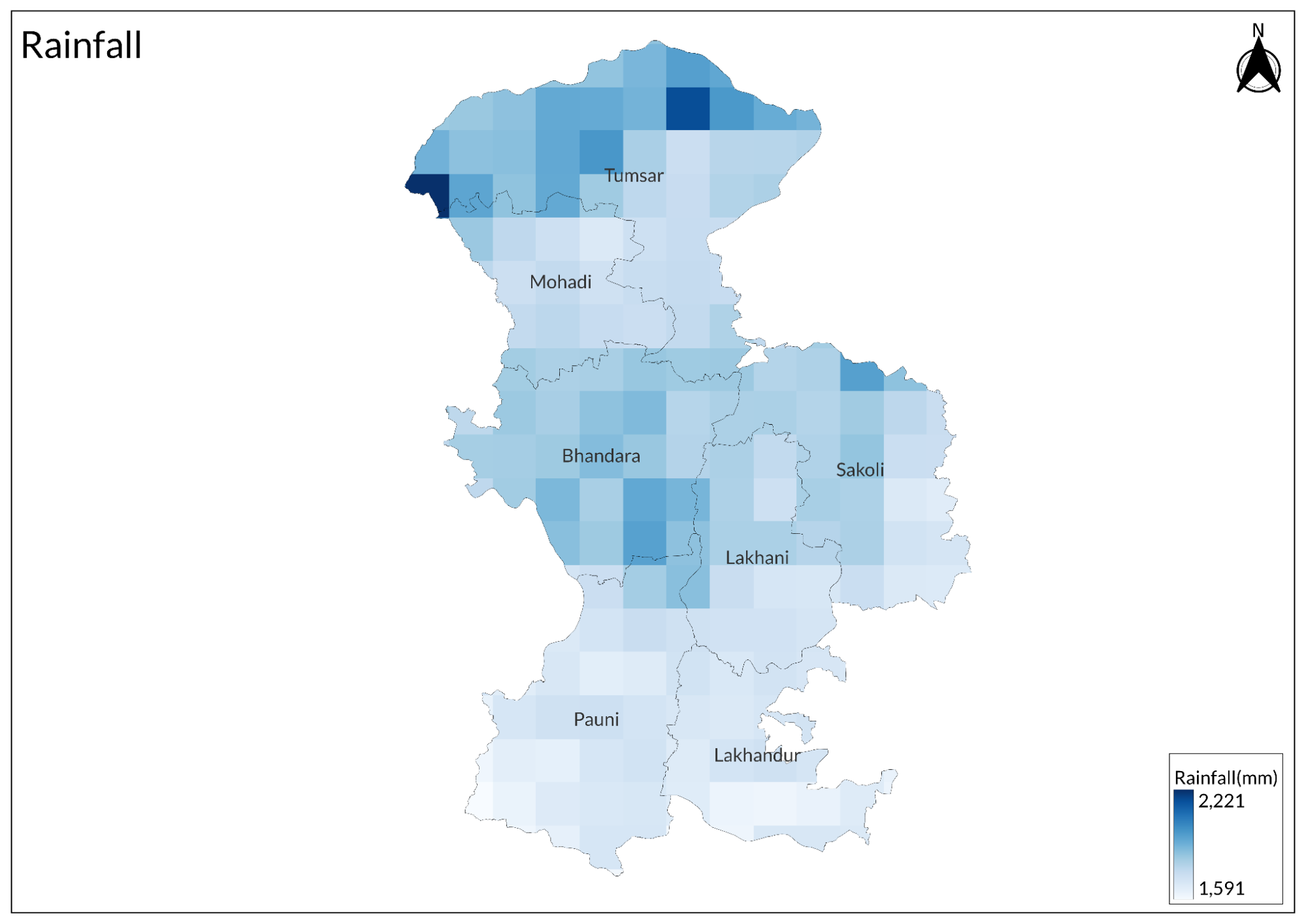 A drying Paddy field caused by climate change in July 2019.