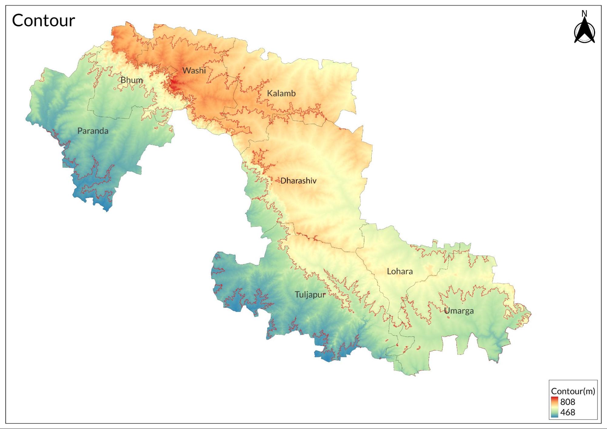 The Mouse Deer is primarily located in Tuljapur tahsil and is rare elsewhere in the district.