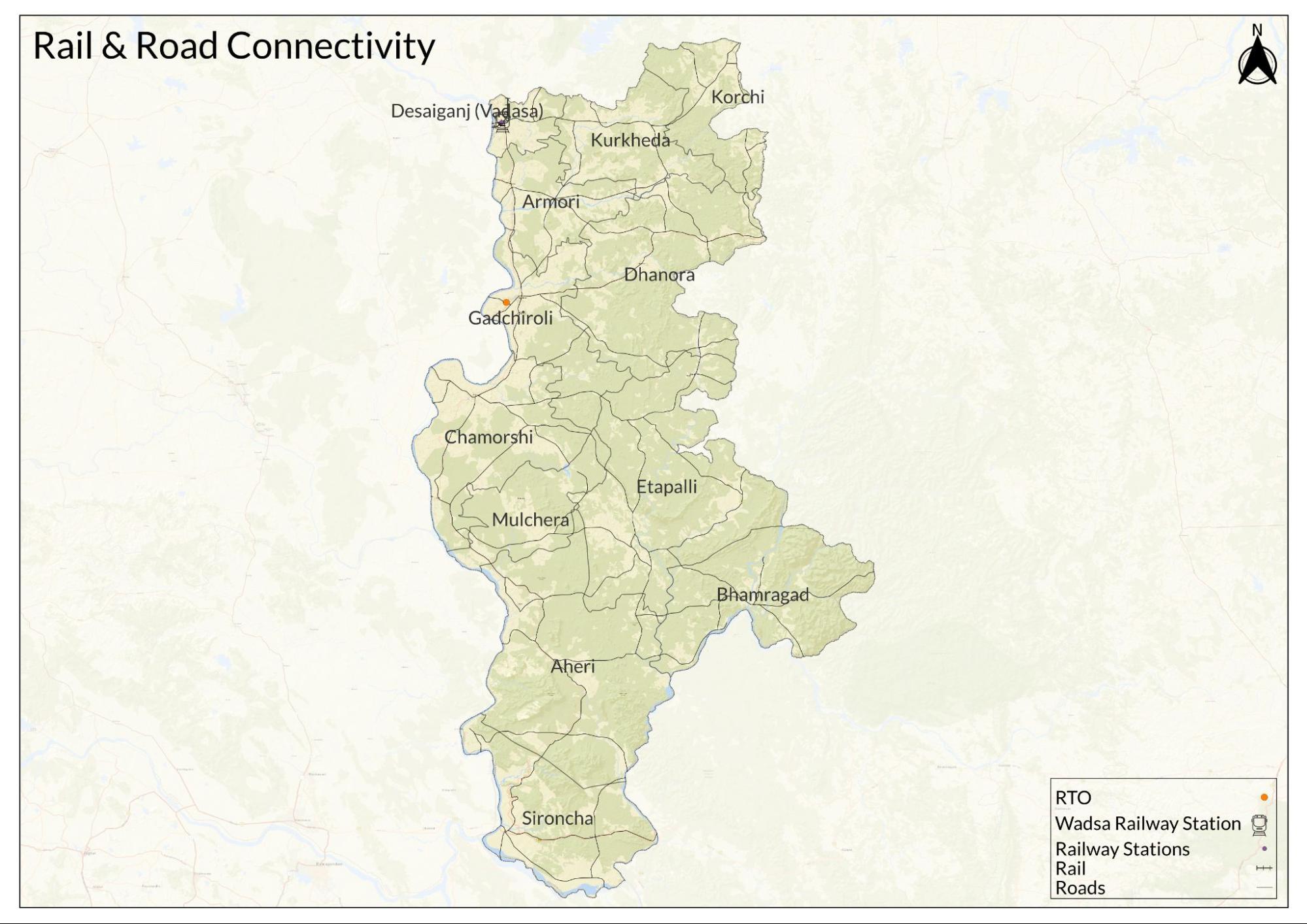 Gadchiroli Bus Depot. (Source: CKA Archives)