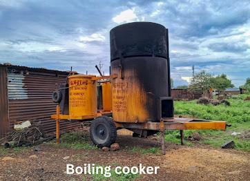 A boiling cooker kept on a farm. (Source: CKA Archives)